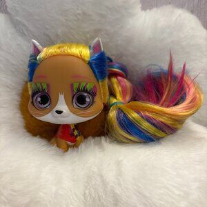 VIP PETS CATS Doll Figure Kitten MELISSA Long Rainbow Hair (SKU: 298TO)